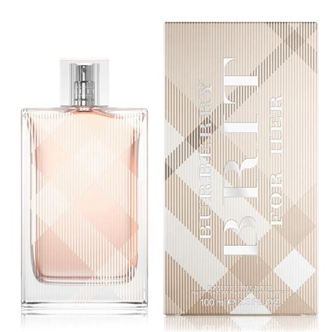 burberry brit edt for her|burberry brit for her 100ml.